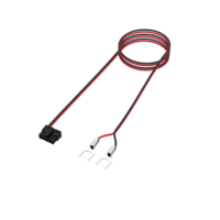 POWER CABLE WITH CLAMP CONNECTORS